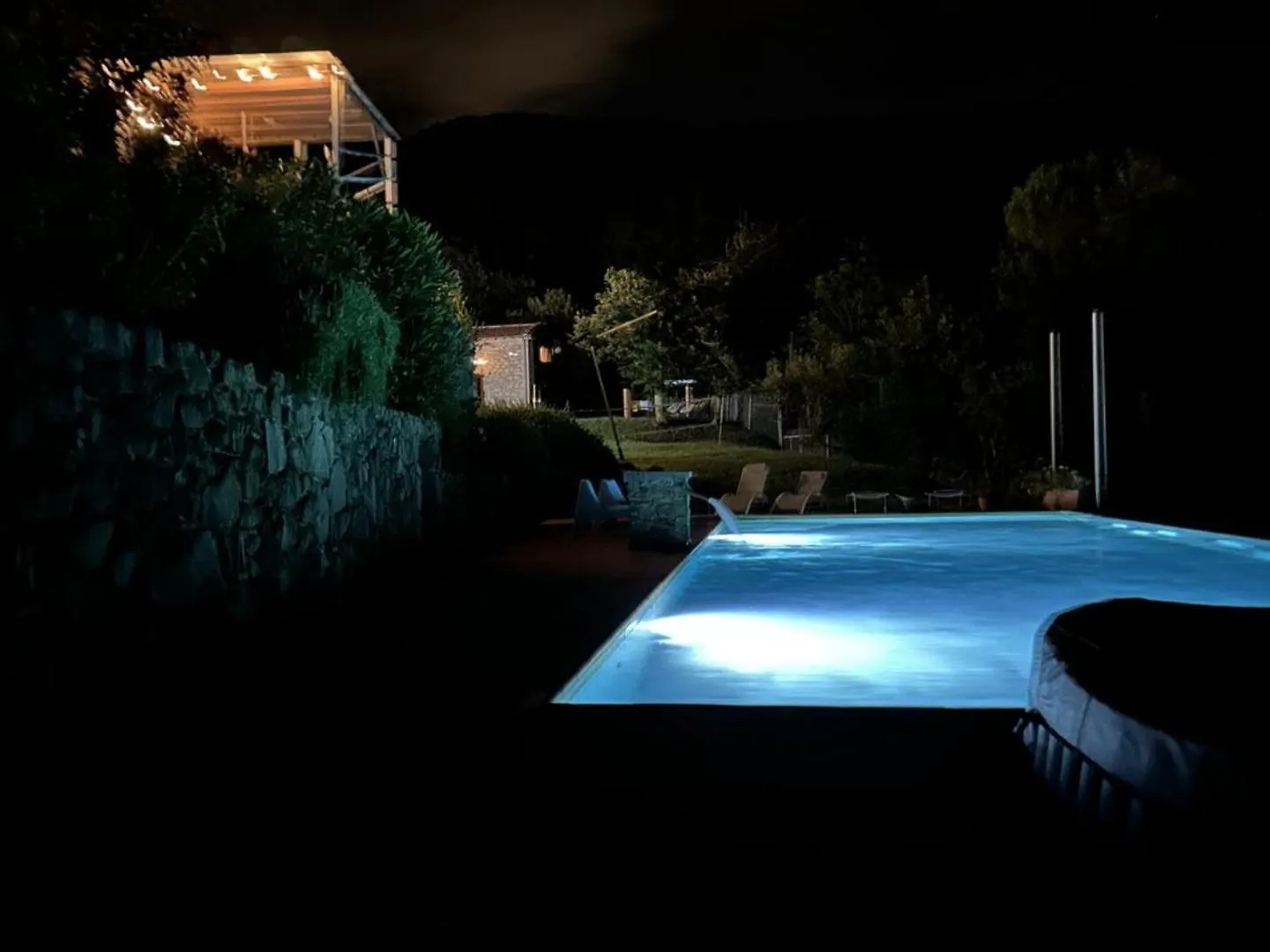Metato Con Piscina E Giardino Villa Casabasciana